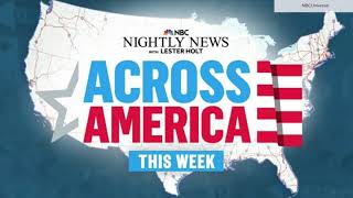 'NBC Nightly News' 'Across America' promo