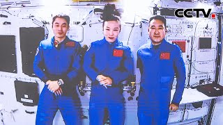 “天宫课堂”开讲 探索奇妙太空 太空课表丰富 演示多个科学实验 |《中国新闻》CCTV中文国际