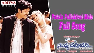 Patala Pallakivai Male Full Song ll Nuvvu Vasthavani Movie ll Nagarjuna, Simran
