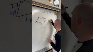 Solve for an angle using Inverse Trig #maths #algebra #algebra2 #geometry #trigonometry #highschool