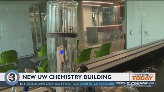 Classes begin inside new UW-Madison chemistry building