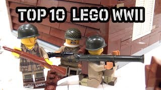 Top 10 Epic LEGO World War II Creations!
