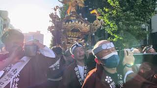 20230924 文京区 櫻木神社 例大祭 宮入