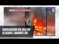 Pampasaherong bus nagliyab sa Ocampo, Camarines Sur | TV Patrol