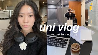 uni vlog📓 | studying at cafe, grocery shopping, trying sweetfin, going to class