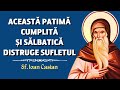 Această patimă cumplită distruge sufletul! – Sf. Ioan Casian (Filocalia, vol. 1)