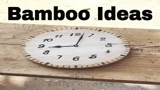 Incredible Woodworking Skills || 5 Awesome Bamboo Creative Craft || Woodcraft Skill || Bamboo Ideas