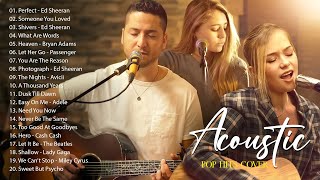 Best Acoustic Songs Cover - Top Hits Acoustic Music 2024 - Acoustic Cover Popula