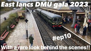 Railcar Restorers on the road Ep10, behind the scenes at the east Lancashire's railway DMU gala 2023