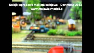 Kolejki makieta kolejowa - Gartenbahn und Grossbahn Rhätische Bahn Dortmund 2013