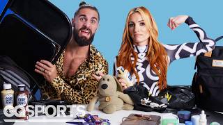 10 Things WWE's Seth Rollins & Becky Lynch Can't Live Without | GQ Sports