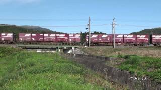 東海道本線　大垣　－　関ヶ原　2011/11撮影　EF65