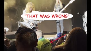 Megadeth’s Dave Mustaine Ejects Security After Fight!