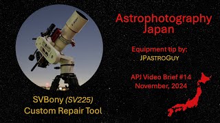 APJ Video Brief (#14) - SV225 Mount Repair Tool