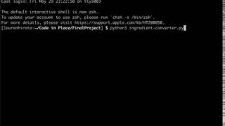 Common Baking Ingredient Conversions Using Python