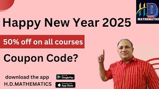 Happy new year 2025/UPSC /IIT JAM/CSIR NET/JKPSC/PGT/TGT/PSC exams  all states 50% off /sale start