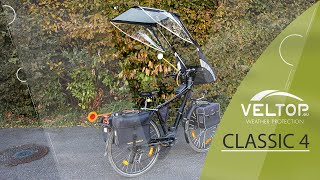 VELTOP CLASSIC 4 - Wetterdach für Fahrrad