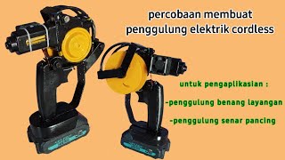 penggulung elektrik untuk benang  layangan dan senar pancing