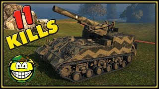 M40/M43 - 11 Kills - World of Tanks Gameplay