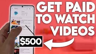 Earn $500 by Watching Videos For FREE! [NEW] 💸 Make Money Online