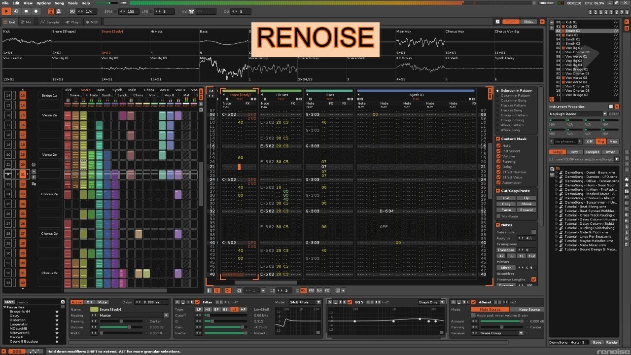 Renoise Youtube