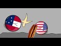 ww2 arena with usa countryballs war