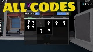 New November 2017 Assassin Codes 5 Codes - 