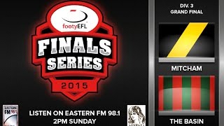 EFL GAMEDAY | 2015 DIV 3 GRAND FINAL