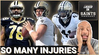 New Orleans Saints Season-Long Injury Problems Continue With Carr, Kamara, McCoy \u0026 More