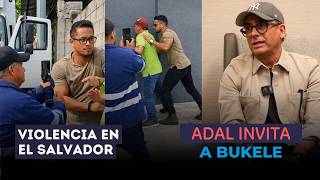 Adal Ramones is looking for Bukele: What is he really after? Violence against garbage collectors