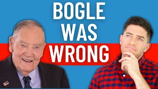 Jack Bogle Was Wrong About These 3 Things