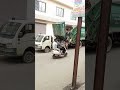 a lot of danger Garbage van#viral #india #little #shorts