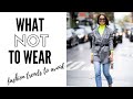 Winter Fashion Trends To Avoid In 2019 | How To Style