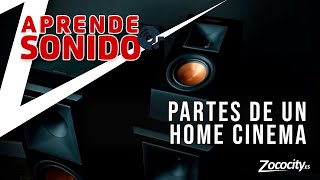 Guía y partes del Home Cinema