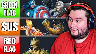 What Your Marvel Rivals Main Says About You Tier List