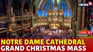 Notre Dame Cathedral LIVE | Notre Dame Holds Christmas Mass For First Time After Restoration | N18G