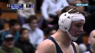 Penn State Nittany Lions at Northwestern Wildcats Wrestling: 149 Pounds - Retherford vs. Tsirtsis