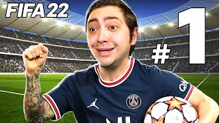 [Canal de Fifa] alanzoka aprendendo a jogar Fifa 2022 - #1