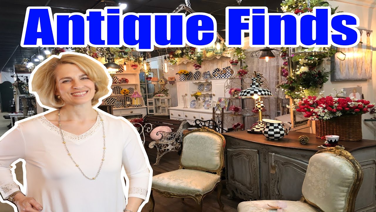 Treasure Hunting At My Favorite Antique Center! - YouTube