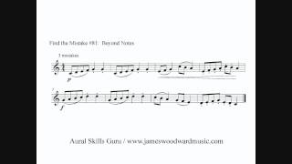 Find the Mistake #81 - Beyond Notes