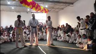 Champ Ibrar fights yellow belt | Oyama Dojo Islamabad | Kyokushin Kaikan