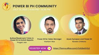 Power BI PH Community - Monthly Meet Up - July 2021