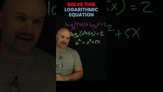 Solve this Logarithmic Equation