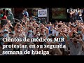 Cientos de médicos MIR protestan en su segunda semana de huelga