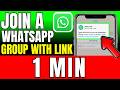 How To Join Whatsapp Group With Link (2026)