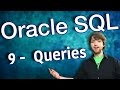 Oracle SQL Tutorial 9 - Intro to Queries