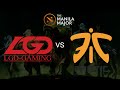 LGD vs Fnatic ✓ GAME 2 DOTA 2 Manila Major Main Event ✓ June 8 2016