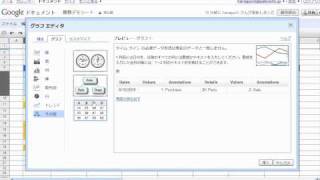 【Google Apps：クイックラーニング】スプレッドシート：グラフ作成