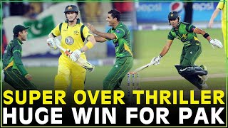 Super Over Thriller Match | Highlights | Pakistan vs Australia | PCB | M6B2L