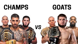 Every UFC Champion vs The Division’s GOAT
